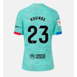 Barcelona Fotballdrakt Dame Jules Kounde #23 Tredje Trøye 2023-24 Kortermet