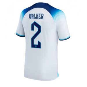 Fotballdrakt Herre England Kyle Walker #2 Hjemmetrøye FIFA VM 2022 Kortermet