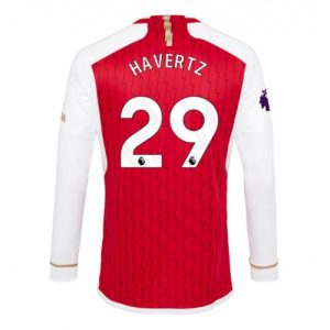 Arsenal Fotballdrakt Herre Kai Havertz #29 Hjemmedrakt 2023-24 Langermet