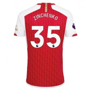 Arsenal Fotballdrakt Herre Oleksandr Zinchenko #35 Hjemmedrakt 2023-24 Kortermet