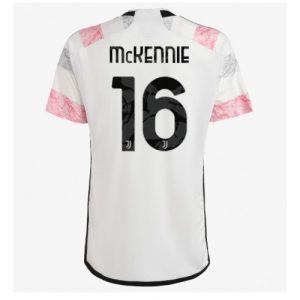 Juventus Fotballdrakt Herre Weston McKennie #16 Bortedrakt 2023-24 Kortermet