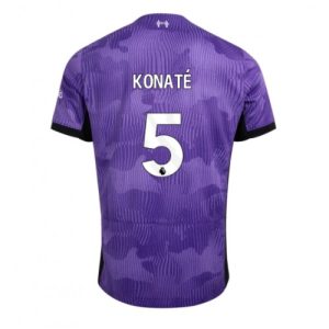 Liverpool Fotballdrakt Herre Ibrahima Konate #5 Tredjedrakt 2023-24 Kortermet