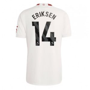 Manchester United Fotballdrakt Herre Christian Eriksen #14 Tredjedrakt 2023-24 Kortermet