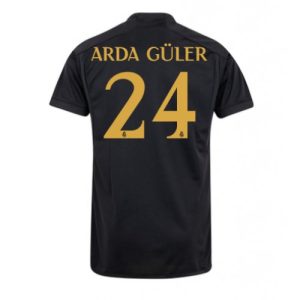 Real Madrid Fotballdrakt Herre Arda Guler #24 Tredjedrakt 2023-24 Kortermet